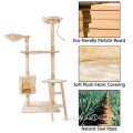 Height Cat Tree Pet Play House Climbing Tower